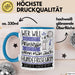 Hundefriseurin Tasse Geschenk Spruch Wer Will Schon Prinzessin Sein Wenn Man Auch Hundefriseurin Sein Kann Blau Trendation