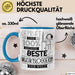 Beste Musikbloggerin Der Welt Tasse Geschenk für Eine Musikbloggerin Geprüft Und Sicher Geschenkidee Geburtstag Weihnachten Blau Trendation