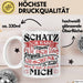 Valentinstag Tasse Geschenk für Ihn Sie Männer Für Paare Freundin Geschenkidee Kaffee-Becher Liebe Ich Hab Versucht Für Dich Das Geschenk Zu Finden Aber Du Hast Ja Bereits Mich Weiß Trendation