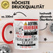 Tierheimunterstützerin Tasse Geschenk Lustiger Spruch Bitte Erheben Sie Sich Seine Majestät Die Tierheimunterstützerin Betritt Den Raum Rot Trendation