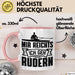 Mir Reichts Ich Geh Rudern Tasse Geschenk Für Ruderer Kaffee-Becher Rosa Trendation
