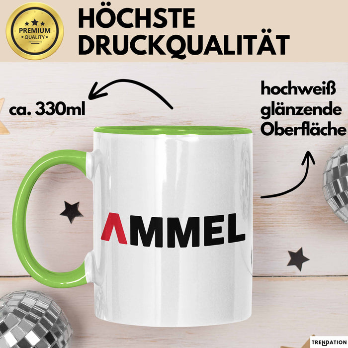 Mathematiklehrer Unterricht Tasse Geschenk Lustige Geschenkidee Spruch Πmmel Grün Trendation