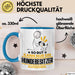 Hundebesitzer Geschenk Tasse So Gut Kann Nur Ein Hundebesitzer Aussehen Geschenkidee Kaffee-Becher Blau Trendation