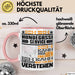 Hundegassi-Service Geschenk Kaffee-Tasse Geschenkidee für Hundegassi-Service Ich Bin Hundegassi-Service Ich Kann Es Dir Erklären Jedoch Nicht Für Dich Verstehen Spruch Lustig Rosa Trendation