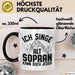 Sopran Tasse Geschenk Ich Singe Alt Sopran Kann Doch Jeder Musiker Geschenkideen Becher Trendation