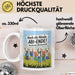 Schüler Abschluss Tasse Geschenk Lustige Geschenkidee Spruch Hoch Die Hände Abi Ende Weiß Trendation