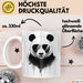 Panda Tier Sonnenbrille Tasse Geschenk Lustige Geschenkidee Spruch Weiß Trendation