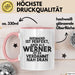 Werner Tasse Niemand Ist Perfekt, Aber Als Werner Ist Er Verdammt Nah Dran Rosa Trendation