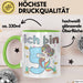 5. Geburtstag Mädchen Geschenk Meerjungfrau Geschenk Tasse für Mädchen Nymphe Nixe Becher Grafik Grün Trendation