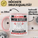Wrestler Tasse Geschenk für Wrestler Geburtstag Lustiger Spruch Kaffee-Becher Was Ist Deine Superkraft Rosa Trendation