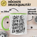 Ute Tasse Geschenk Dat Is So'n Ute Ding Dat Raffste Eh Nicht Geschenkidee Becher mit Name Grün Trendation