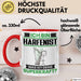Harfenist Tasse Geschenk für Harfenist Geburtstag Lustiger Spruch Kaffee-Becher Was Ist Deine Superkraft Rot Trendation