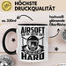 Softair Tasse Geschenk Airsoft Our Air Maybe Soft But Our Balls Are Hard Becher Trendation