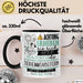 Tierheimmitarbeiterin Tasse Geschenk Lustiger Spruch Bitte Erheben Sie Sich Seine Majestät Die Tierheimmitarbeiterin Betritt Den Raum Schwarz Trendation