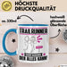 Trailrunner Tasse Geschenk für Trailrunner Der Mann Der Alles Kann Geschenkidee zum Geburtstag Blau Trendation