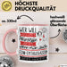 EDM-Enthusiastin Tasse Geschenk Spruch Wer Will Schon Prinzessin Sein Wenn Man Auch EDM-Enthusiastin Sein Kann Rosa Trendation
