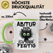 Abitur 2025 Ich Habe Fertig Geschenkidee Tasse Abi Bestanden Geschenk Prüfung Grün Trendation