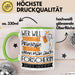 Forscherin Tasse Geschenk Spruch Wer Will Schon Prinzessin Sein Wenn Man Auch Forscherin Sein Kann Grün Trendation