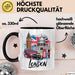 England London Tasse Geschenk Lustige Geschenkidee Spruch Schwarz Trendation