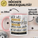 Mountainbike-Guide Tasse Geschenk Spruch Wer Will Schon Prinzessin Sein Wenn Man Auch Mountainbike-Guide Sein Kann Rosa Trendation