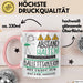 Balletttänzerin Tasse Geschenk Lustig Abstand Halten Hochleistungs-Balletttänzerin Mit Drang Zur Perfektion Bei Der Arbeit Rosa Trendation