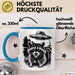UFO Aliens Tasse Geschenk Waschbär Alien Sci Fi Liebhaber Blau Trendation