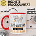 Jazz-Musikerin Geschenk Tasse Becher Die Frau Die Allen Kann Geschenkidee für eine Jazz-Musikerin Lustig Rot Trendation