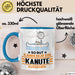 Kanute Geschenk Tasse So Gut Kann Nur Ein Kanute Aussehen Geschenkidee Kaffee-Becher Blau Trendation