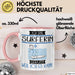 Surferin Tasse Geschenk Ich Bin Surferin Warum Weil Ich Es Kann Geschenkidee Geburtstag Rosa Trendation