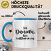 Daniela Tasse Ich Daniela, Bin Vollkommen Geschenk Blau Trendation