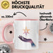 Manifestations Fan Tasse Geschenkidee für Traum Anzieher Rosa Trendation