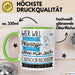 Outdoor-Bloggerin Tasse Geschenk Spruch Wer Will Schon Prinzessin Sein Wenn Man Auch Outdoor-Bloggerin Sein Kann Grün Trendation