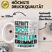 Drummer Geschenk Lustiger Spruch für Drummer Geschenkidee Bester Drummer Der Welt Weiß Trendation