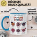 Biologe Tasse Geschenk Zellen Des Immunsystems Geschenkidee Blau Trendation