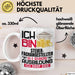 Steuerfachangestellter Ausbildung Tasse Geschenk Ich Bin Steuerfachangestellter In Der Ausbildung Ich Darf Das Geschenkidee Spruch Weiß Trendation