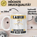 Läufer Tasse Geschenk für Läufer Der Mann Der Alles Kann Geschenkidee zum Geburtstag Weiß Trendation