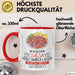 Salsa-Liebhaber Tasse Geschenk Ich Kann Salsa Verschwinden Lassen Was Ist Deine Superkraft Becher Geschenkidee Salsa Kaffee-Becher Rot Trendation