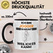 Jogger Geschenk Tasse Lustiger Spruch Ich Bin Jogger Warum Weil Ich Es Kann Geschenkidee Bester Jogger Geburtstag Kaffee-Becher Trendation