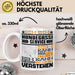 Hundegassi-Service Geschenk Kaffee-Tasse Geschenkidee für Hundegassi-Service Ich Bin Hundegassi-Service Ich Kann Es Dir Erklären Jedoch Nicht Für Dich Verstehen Spruch Lustig Weiß Trendation