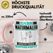 Naturmaler Tasse Geschenk für Naturmaler Geburtstag Lustiger Spruch Kaffee-Becher Was Ist Deine Superkraft Rosa Trendation