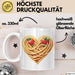 Spaghetti Tasse Für Frauen Und Männer Spaghetti-Liebhaber Herz Weiß Trendation