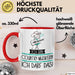 Geschenk für Country-Musikerin Tasse Lustige Geschenkidee Geburtstag Ich Bin Country-Musikerin Ich Darf Das Rot Trendation