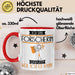 Forscherin Tasse Geschenk Ich Bin Forscherin Warum Weil Ich Es Kann Geschenkidee Geburtstag Rot Trendation