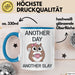Tier Tasse Geschenk Another Day Another Slay Geschenkidee Lustig Hamster Blau Trendation
