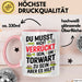 Fußball Tasse Geschenk Sei ein Torwart Fußballfan Geschenkidee Lustig Rosa Trendation