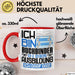 Buchbinder Ausbildung Tasse Geschenk Ich Bin Buchbinder In Der Ausbildung Ich Darf Das Geschenkidee Spruch Rot Trendation