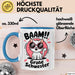 Big Sister Ältere Geschwister Schwestern Katze Tasse Becher Geschenk Lustige Geschenkidee Spruch Big Sister Blau Trendation