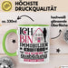 Immobilienkauffrau Ausbildung Start Geschenk Tasse Ich Bin Immobilienkauffrau In Der Ausbildung Ich Darf Das Kaffee-Becher Geschenkidee Grün Trendation