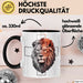 Jesus Löwe von Juda Tasse Geschenk Lustige Geschenkidee Spruch Schwarz Trendation
