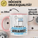 Aquarist Geschenk Tasse So Gut Kann Nur Ein Aquarist Aussehen Geschenkidee Kaffee-Becher Rosa Trendation